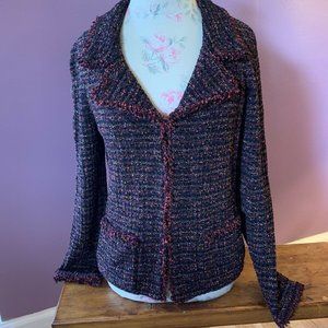 St. John Collection Knit Jacket - Size 6